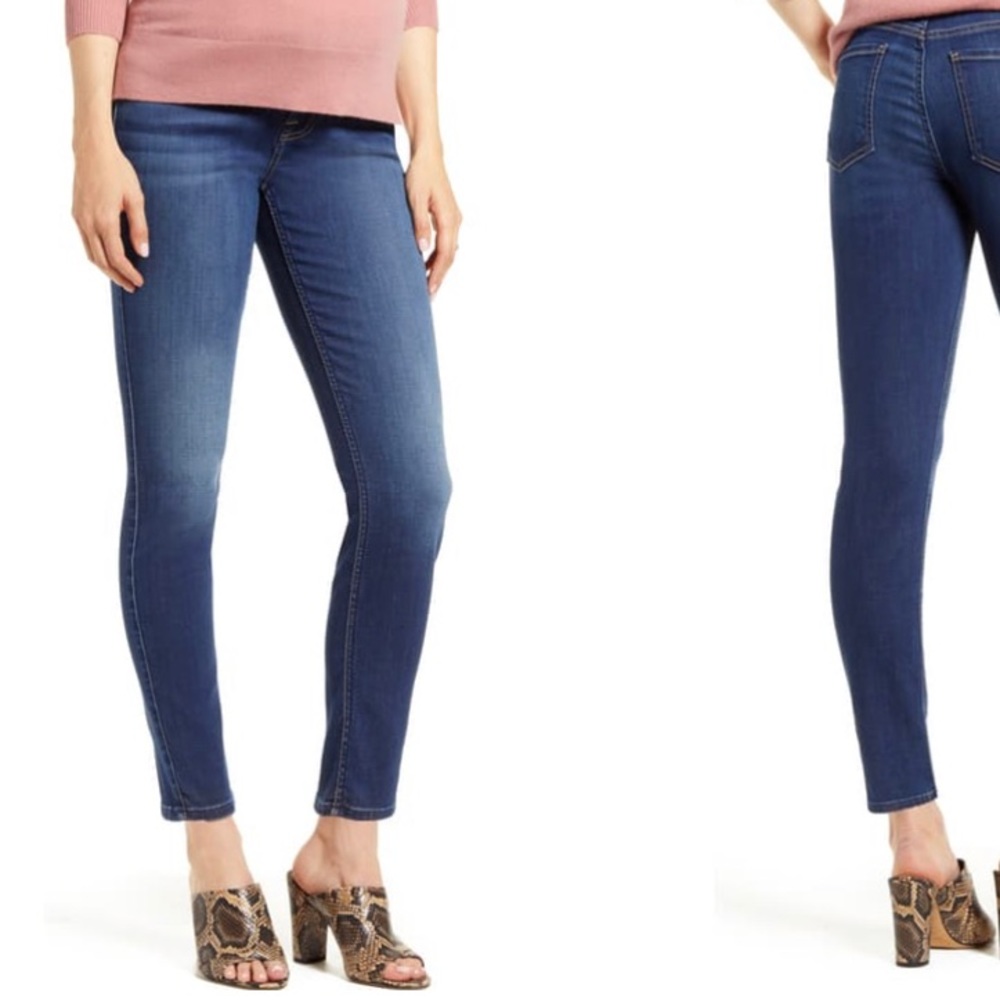 7 for All Mankind Maternity Jeans: Skinny Ankle - Picture 2 of 7